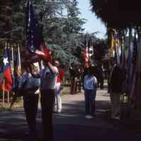          July 4: Flag Raising and Display, 1988 picture number 1
   