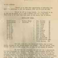 Wyoming School: Wyoming School PTA Publicity Binder Materials, 1952-1953