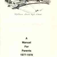 Millburn High School: Manual for Parents, 1977-1978
