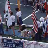 July 4: Millburn Civic Association Float in Bicentennial Parade, 1976