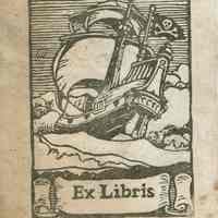 Snow: Book Plate Pirate Ship Design