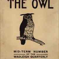 Snow: The Owl, 1911 and letters