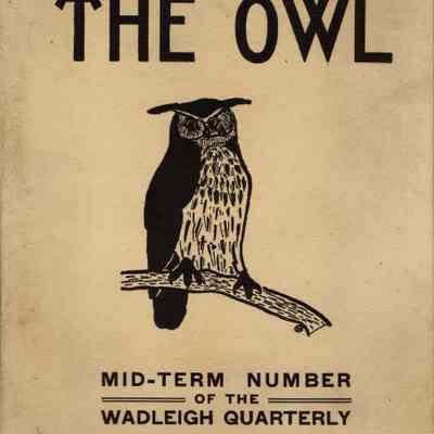 Snow: The Owl, 1911 and letters