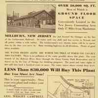 Diamond Paper Mill: Diamond Paper Mill Sale Flyer, 1930