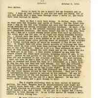 World War I: Anthony McKim Letter About Verdun, 1918