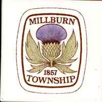 Tile: Millburn Township 1857 Tile