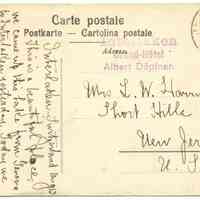          Harrington: Interlaken Postcard to Mrs. L.W. Harrington, 1908 picture number 2
   