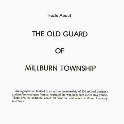 Old Guard: Facts, Membership Lists, By-Laws & Constitution