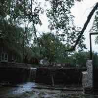 Fandango Mill: Fandango Mill Pond Dam, 1975