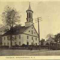 First Presbyterian Church: Springfield, NJ, c. 1905