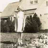          Faddis: Betty Faddis at 69 Whitney Road, c. 1930 picture number 1
   