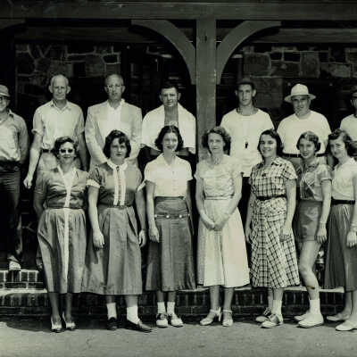 Millburn Recreation Department Staff Photograph, 1953