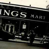 Kings: Kings Mart, 351 Millburn Avenue, c. 1950