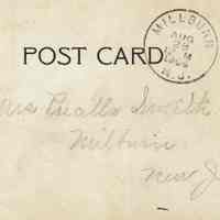          2023.197.056 A-Postmarked Millburn, August 28, 1906, 12 M.
   