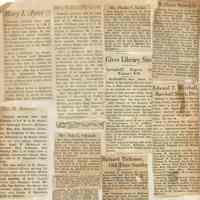 Wehrle Scrapbook: Obituaries