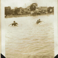 Taylor Park: Swim Meet, Tub Race, August 1930