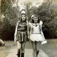 Millburn Art Center 1945 Scrapbook: Village Festival Costume Contest Prize Winners, 1945