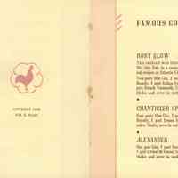          Chanticler: Restaurant Recipe Guide of Famous Cocktails, 1935 picture number 3
   