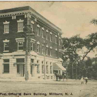 Post Office and Bank: First National Bank Building and Post Office, 1920