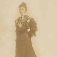 Snow: Unidentified female photograph