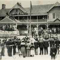 Irvington-Millburn Road Race: Bike Race Finish Line at Hilton Hotel, 1896