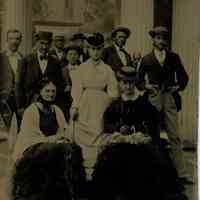 Brison: Edward, Mable, Elisabeth & Emily Brison, 1889