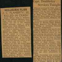 Gallitelli: World War II Newspaper Clippings: Flaherty, Doubleday