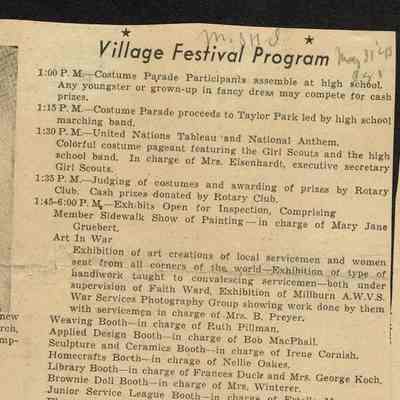 Millburn Short Hills Item, May 31, 1945