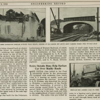 Wyoming Avenue Bridge Construction Article, Engineering Record, 1916