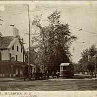 Main Street: Main Street from Millburn Avenue with Trolley