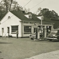 Esso Station, Chatham Road, Short Hills, 1950s