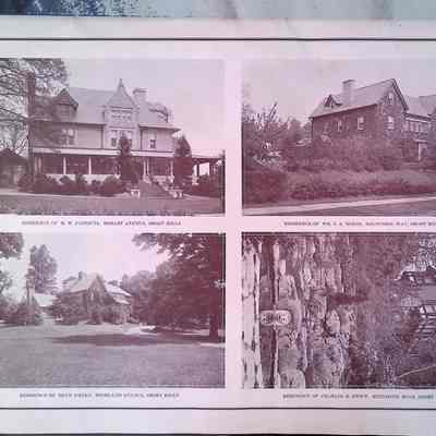 M.W. Faitouite: Hobart Avenue, William J. McKim: Baltusrol Way, Dean Emery: (120) Highland Avenue, Charles H. Stout: Minnisink Road