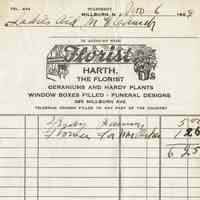          Harth: Harth The Florist Receipts, 1928-30 picture number 5
   