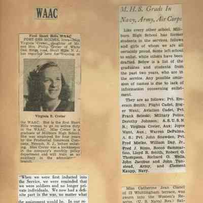 Emerson Smith, Roger Went, Frank Seleski, Dorothy Johnson, Virginia Creter, Joyce Went, Warren DePalma, John Snowden, Fred Mielke, William Day Jr., Fred J. Rizzo, Rocco Sammartino, Lloyd R. SMith, Robert G. Thompson, Richard O. Wells, John Jacobus, John Tunstead, Clement Kaupp, Catherine Jean Cianci