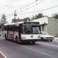 Bus: New Jersey Transit Bus in Millburn, 1987