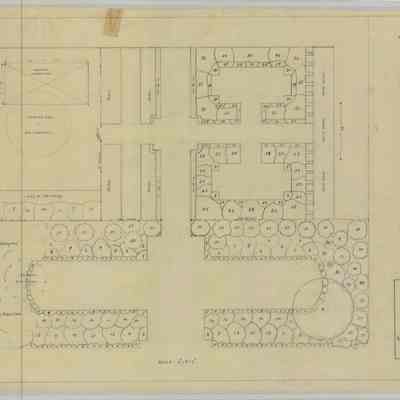 Wodell & Cottrell: Landscape Plan for Mr. Charles Oliver, 1941