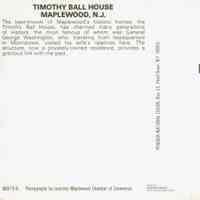          Maplewood: Timothy Ball House picture number 2
   