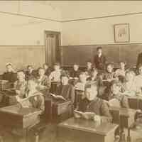 Short Hills School: Classroom Photograph with Guy R. Bosworth, c. 1904