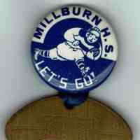 Football: Millburn High School Football Pin