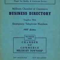          Millburn Chamber of Commerce: Business Directory, 1958 picture number 1
   