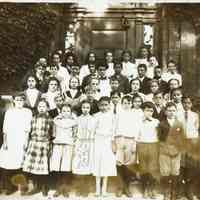 Short Hills School: Class Photograph with Robert Marshall, c. 1908