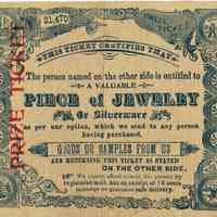 Blood: Prize Ticket for Jewelry