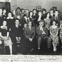          Millburn High School: You Can't Take It With You Cast, 1940 picture number 1
   