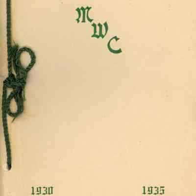 Woman's Club of Millburn: Five Years: A History of the Woman's Club of Millburn, 1935