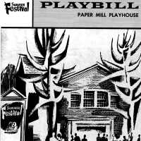          Paper Mill Playhouse Playbill Program for An Evening with Mike Nichols and Elaine May, 1960 picture number 2
   