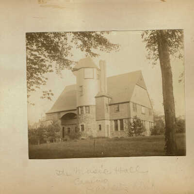 Verso of Hartshorn House #1 photograph