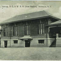 Railroad: Millburn Railroad Station, 1914