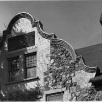 25 East Lane (detail of gable), c. 1888