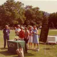          Bicentennial: Woman's Club Booth at Bicentennial Fair in Taylor Park, 1976 picture number 1
   
