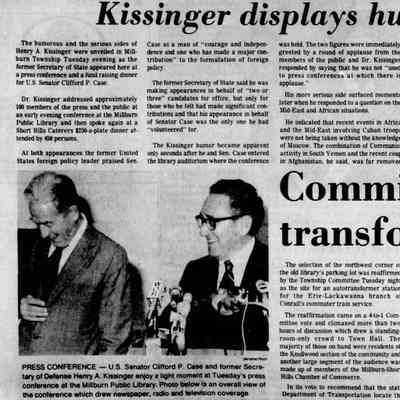 Millburn-Short Hills Item, May 18, 1978